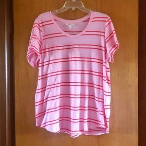 Womens stripped top by Style & Co